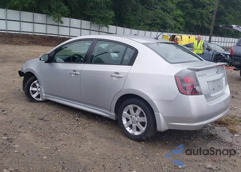 2012 Nissan Sentra 2.0/2.0S/Sr/2.0Sl z USA, uszkodzony, nr VIN 3N1AB6APXCL606171